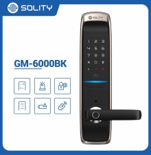 Khóa cửa điện tử vân tay Solity GM-6000BK